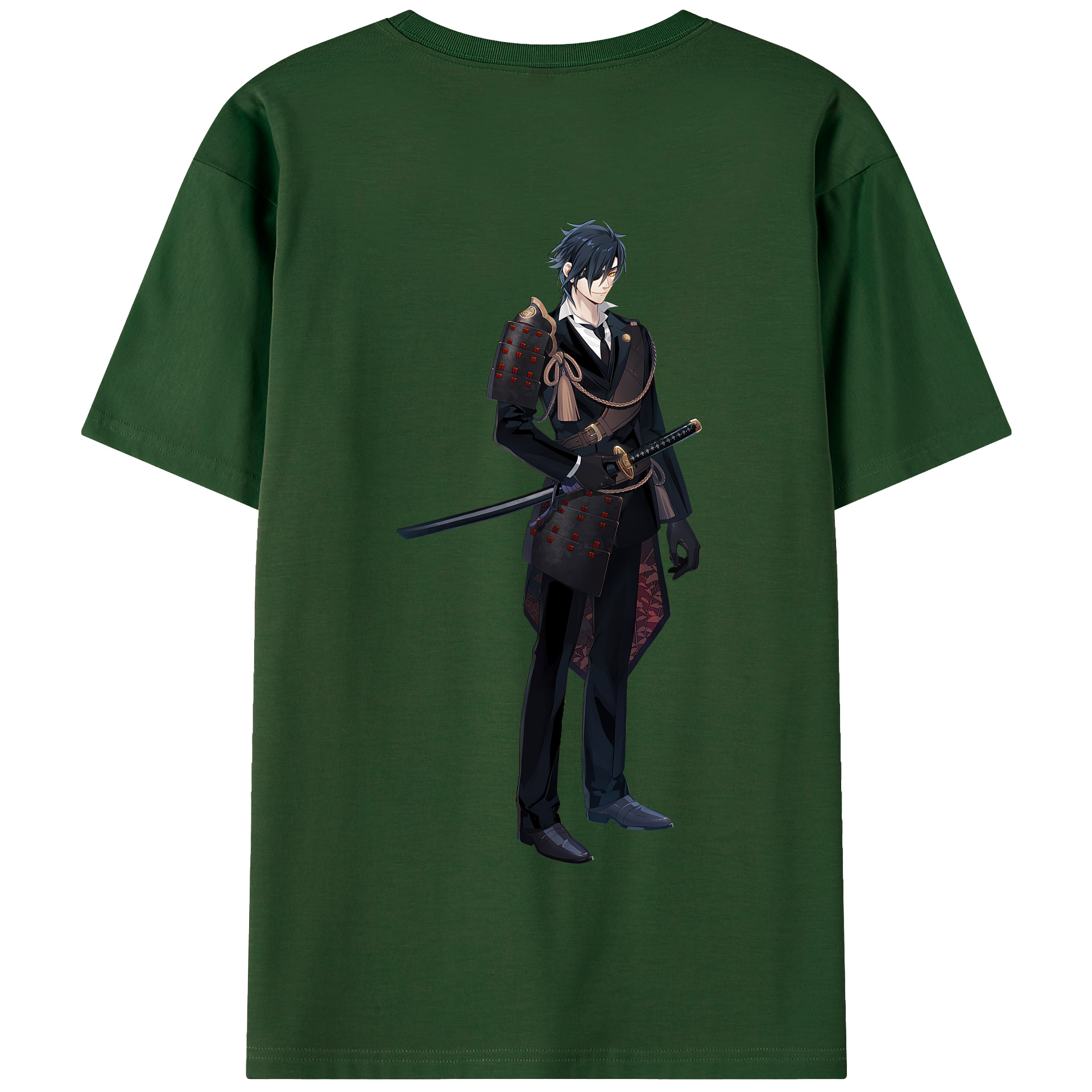 （画像用） 刀剣乱舞 Touken Ranbu 綿100％半袖Tシャツ（背面プリント）